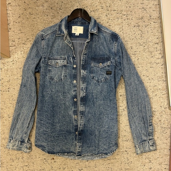 G STAR RAW L Y2K acid wash in excellent condition RARE - Picture 2 of 14
